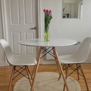 table scandinave tulipe